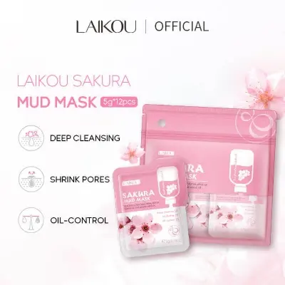 Picture of LAIKOU Matcha Mud 5g Face Mask [1ps] 