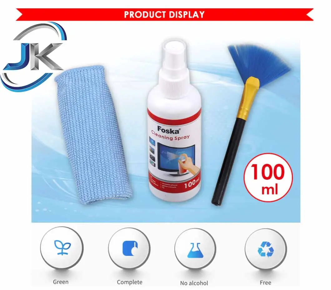 Picture of new Cleaning Kit for Laptop/LCD Display/Digital Camera/Smart Phone / Jel Cleaner (Blue)