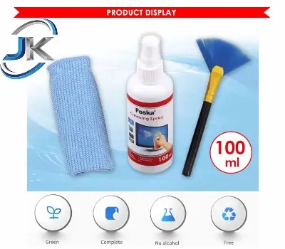 Picture of new Cleaning Kit for Laptop/LCD Display/Digital Camera/Smart Phone / Jel Cleaner (Blue)