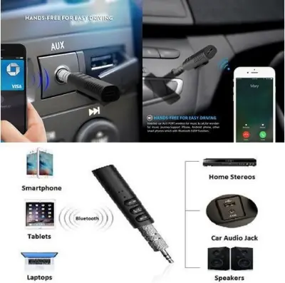 Picture of car wireless Bluetooth music receiver (Black)