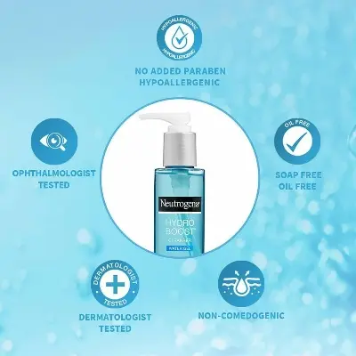 Picture of Neutrogena Hydro Boost Cleanser Water Gel (Blue,Fresh)