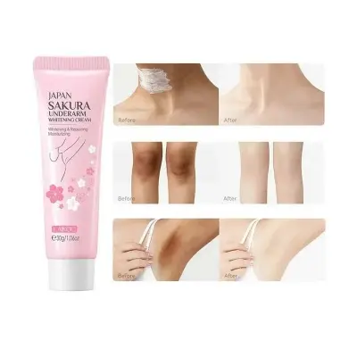 Picture of LAIKOU Japan Sakura Underarm Whitening Cream - 30g 