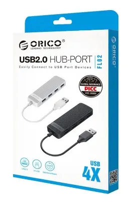 Picture of USB HUB- 2.0 PROT-4 (Black)