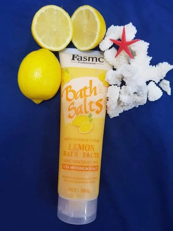 Picture of Bath Salts Lemon – 175g (Net 380) (Yellow)