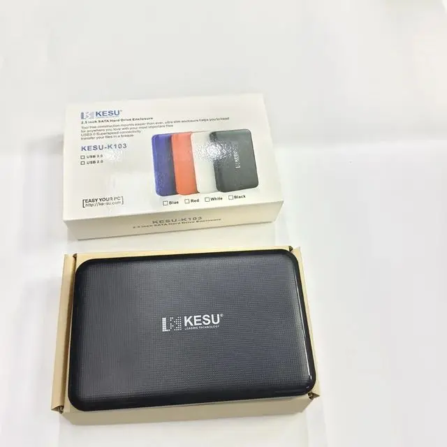 Picture of KESU USB 3.0 HDD SATA EXTERNAL HARD DRIVE DISK ENCLOSURE CASE (Black)