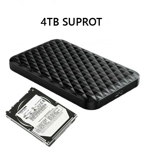 Picture of USB 3.0 HDD SATA EXTERNAL HARD DRIVE DISK ENCLOSURE CASE (Black,4TB)