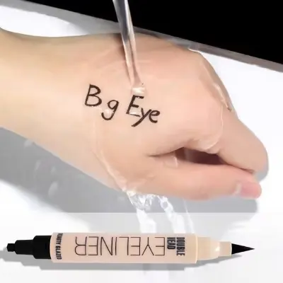 Picture of BEAUTY GLAZED Double Head Waterproof Eyeliner Stamp Pen 