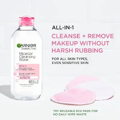 Picture of Garnier Micellar Cleansing Water All in 1 - 115ml 