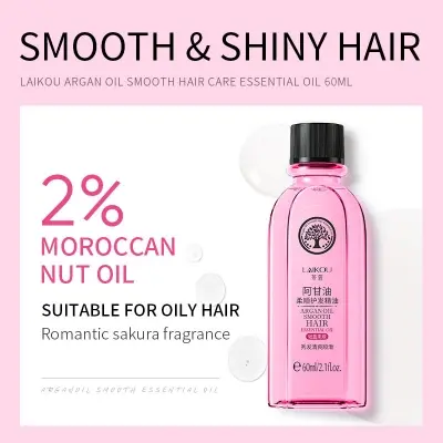 Picture of LAIKOU Japan Sakura Organ oil Hair serum 60gm 