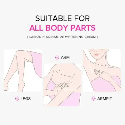 Picture of LAIKOU Niacinamide Underarm Knee darkness removing cream 100g 