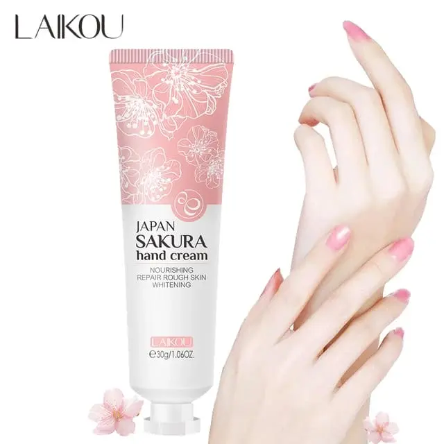 Picture of Likeau Sakura Hand Cream -30 gm (White)