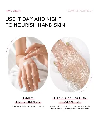 Picture of Likeau Sakura Hand Cream -30 gm (White)