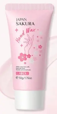 Picture of LAIKOU Japan Sakura Hand Wax Mask - 50g (Fresh)