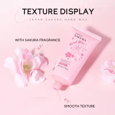Picture of LAIKOU Japan Sakura Hand Wax Mask - 50g (Fresh)