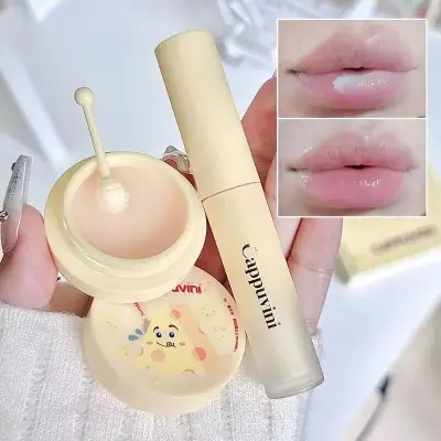 Picture of Cappuvini Cheese Lip Care Lip mask 2 in 1 set 