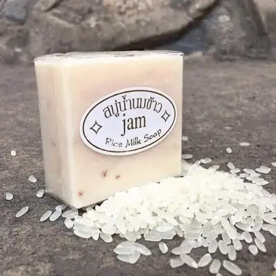 Picture of Jam Rice Milk Bar Soap - 65gm (Thailand) (Fresh)