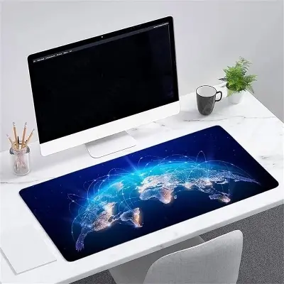 Picture of Gaming Mouse pad 35x6inh/27x11 inh (world-35x16)