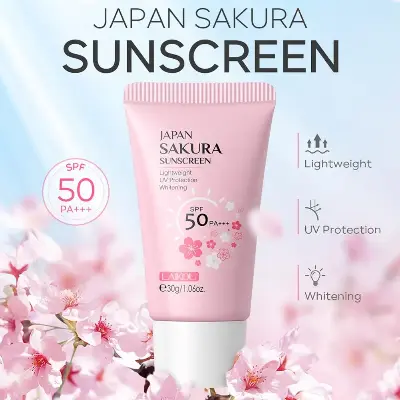 Picture of Laikou Japan Sakura Sunscreen SPF 50 (30gm) 
