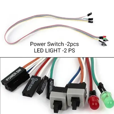 Picture of PC POWER SWITCH LED LIGHT (power Switch- 2ps)