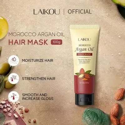 Picture of Laikou Morocco Argan Oil Hair Mask - 100g 
