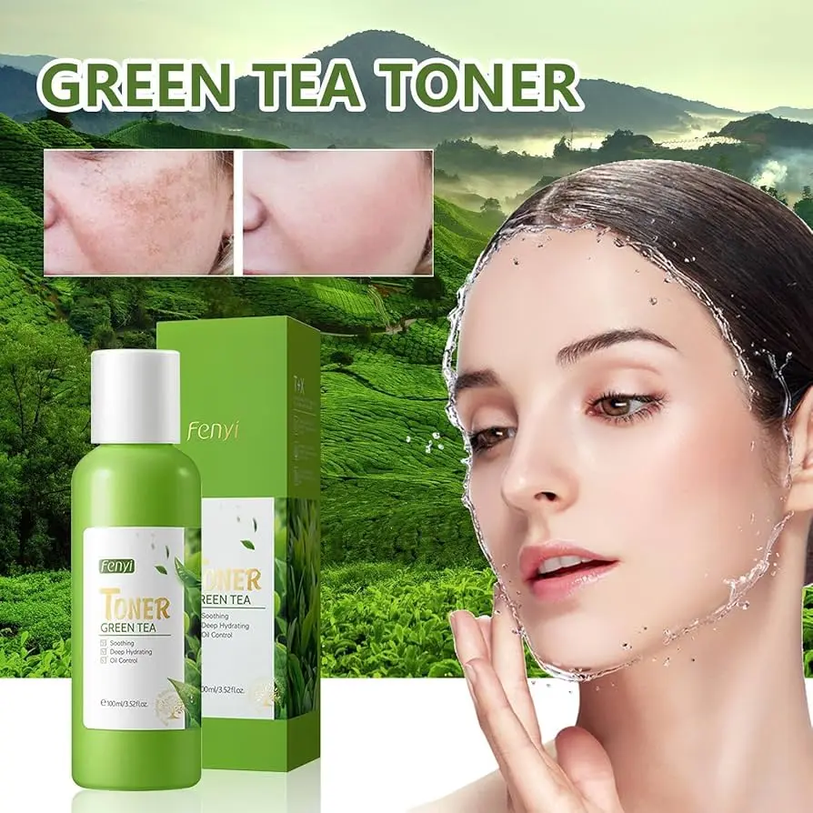 Picture of LAIKOU Tea Hydration Smooth Facial Toner Skin Care Anti-Acne Oil Control Moisturizing Soften skin product - Face Wash 