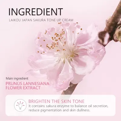 Picture of LAIKOU Japan Sakura Tone up Cream - 60g 
