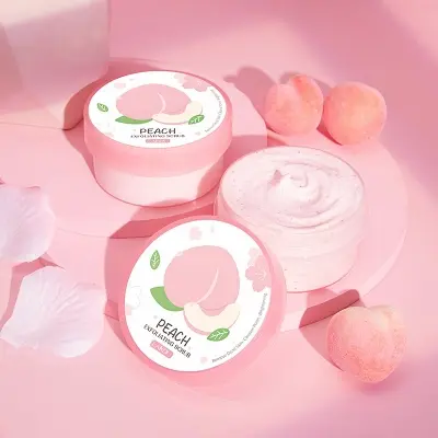Picture of LAIKOU Facial Scrub Exfoliating Nourishing Repair Scrub Face Cream (Pink)