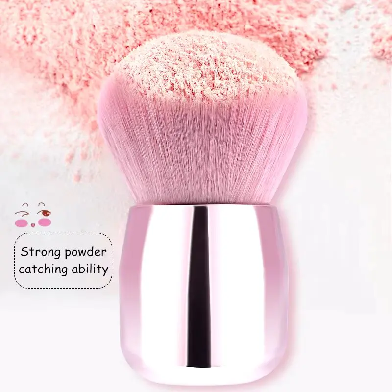 Picture of MAANGE Makeup Brush for Blush/ Powder / Foundation Pink Colour (Pink)