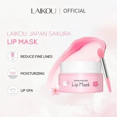 Picture of LAIKOU - Japan Laikou Sakura lip mask & lips care - 8gm 