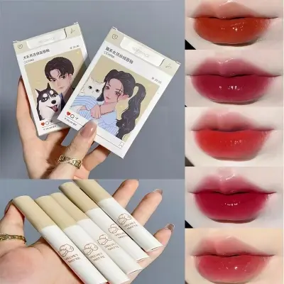 Picture of Herorange five pcs cigarette lipgloss set 