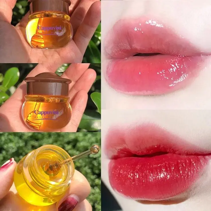 Picture of Cappuvini Mosturizing Honey Lip Mask 1 pcs 