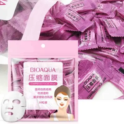 Picture of BioAqua Compressed Candy Facial Mask (50 Pcs) 