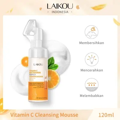 Picture of Laikou Vitamin C Niacinamide Essence Cleansing Mousse - 120ml 
