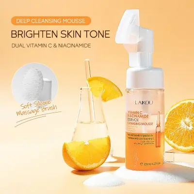 Picture of Laikou Vitamin C Niacinamide Essence Cleansing Mousse - 120ml 