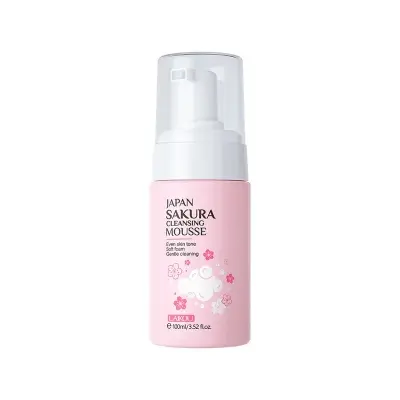 Picture of Laikou Japan Sakura Cleansing Mousse 100ml (Pink,Fresh)