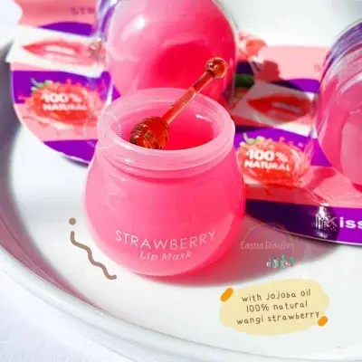 Picture of Kiss Beauty Lip Therapy - Strawberry Lip Mask 