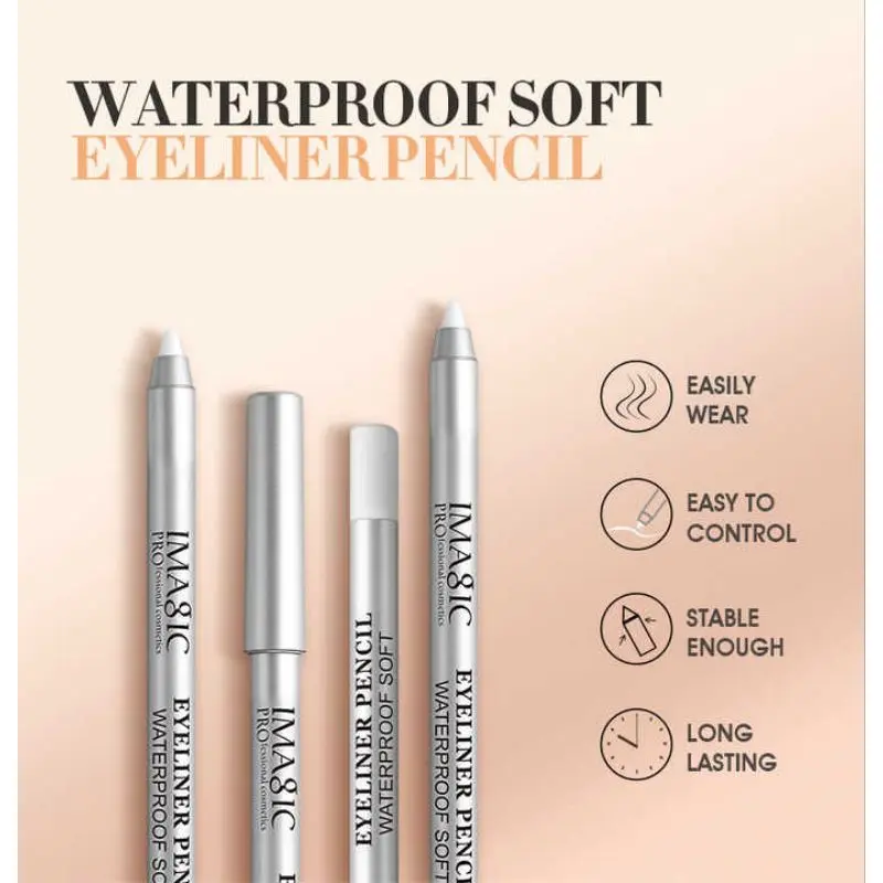 Picture of Imagic Waterproof White Eyeliner Pencil 