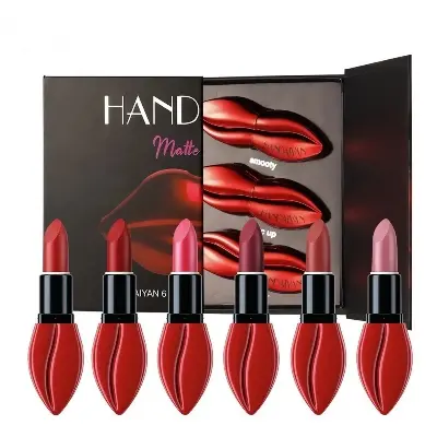 Picture of Handiyan Matte Finish 6 in 1 lipstick set (26,Multicolor)