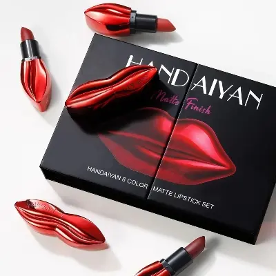 Picture of Handiyan Matte Finish 6 in 1 lipstick set (26,Multicolor)