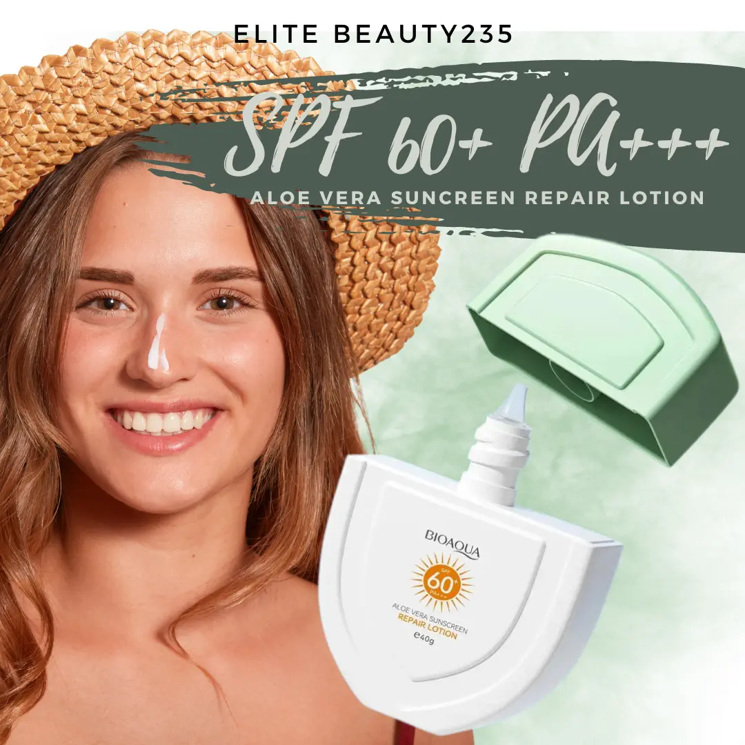 Picture of BIOAQUA Aloe Vera Sunscreen Repair Lotion SPF 60+ PA+++ 