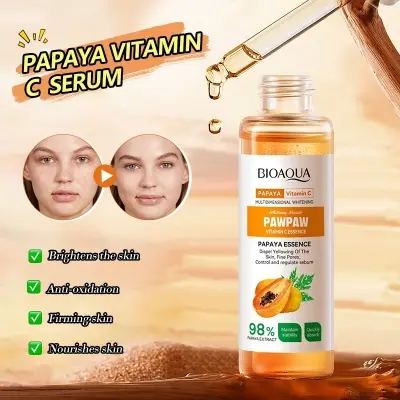 Picture of BIOAQUA Facial Care Moisturizing White Nourishing Papaya Vitamin C Serum-30ml 