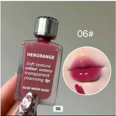 Picture of Herorange soft textured coloured glass mirror lip glaze (shade 06)