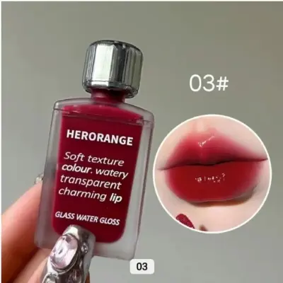 Picture of Herorange soft textured coloured glass mirror lip glaze (shade 03)