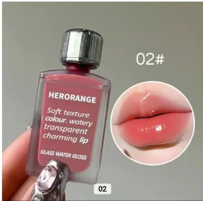 Picture of Herorange soft textured coloured glass mirror lip glaze (shade 02)