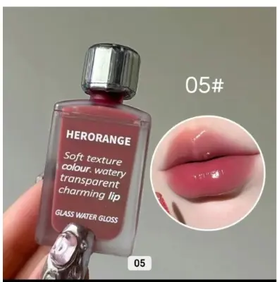 Picture of Herorange soft textured coloured glass mirror lip glaze (shade 05)