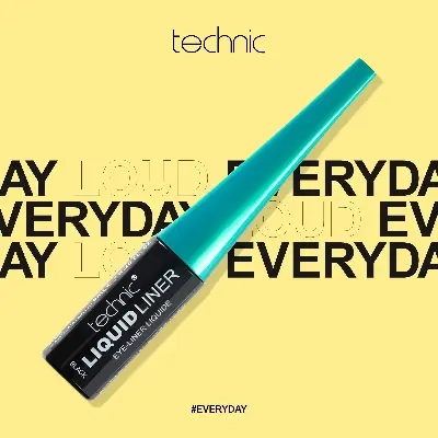 Picture of Technic Waterproof Liquid Eyeliner - Black -Blue Cap 6ml 