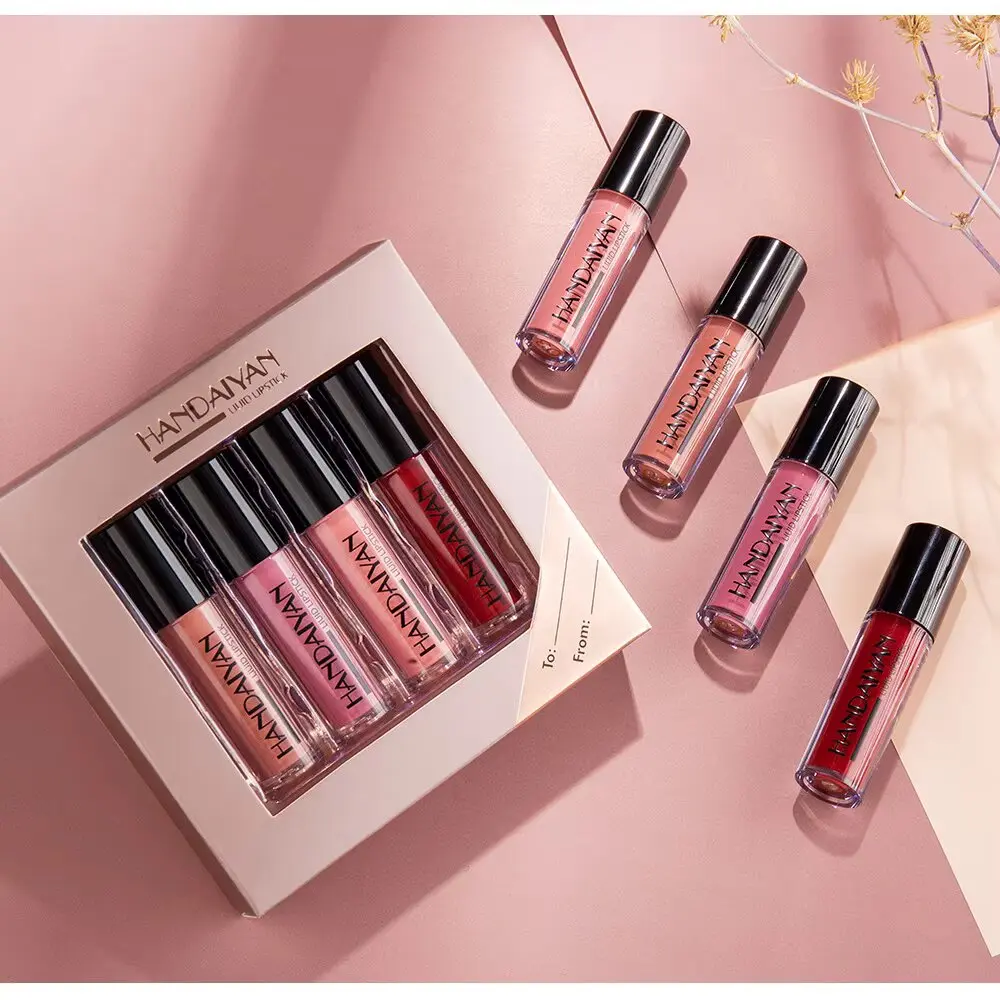 Picture of Handaiyan 4 colours in 1 box Moisturizing lip gloss for women set 01 