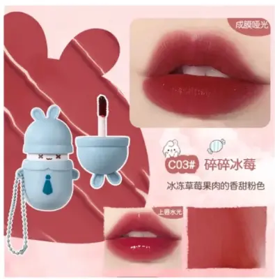 Picture of Cappuvini cute carrying friendly colourful doll lipstick (Blue)