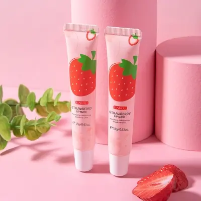 Picture of LAIKOU Strawberry Lip Mask Nourishing Moisturizing Lips Care 18g 