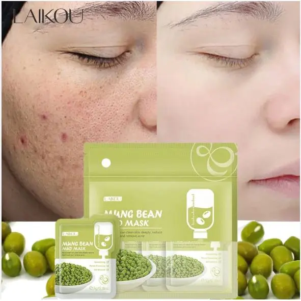 Picture of LAIKOU Mung Bean Mud Mask (5g) 